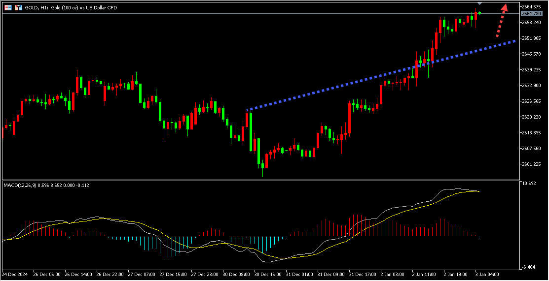 澳汇ausforex平台：避险推动黄金持续上升(1)
