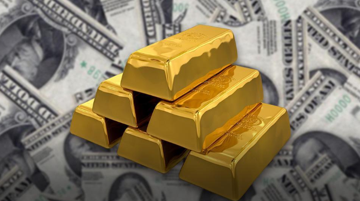 澳汇ausforex平台：美国经济数据拖累美债收益率，金价三连阳逼近逾两个月高位(1)
