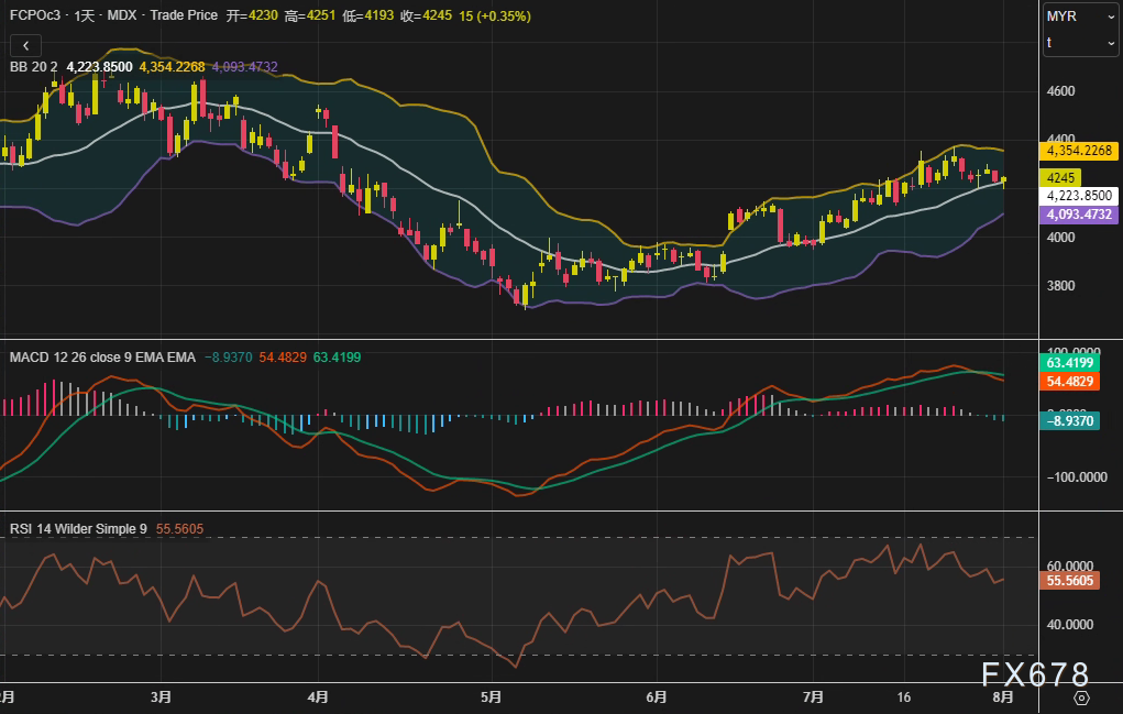 棕榈油周线两连阴，但空头别急！关税下调+林吉特贬值或酝酿“反杀”(2)