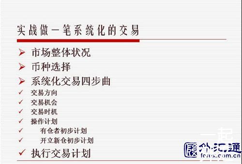 如何做一笔系统化的交易?(10)
